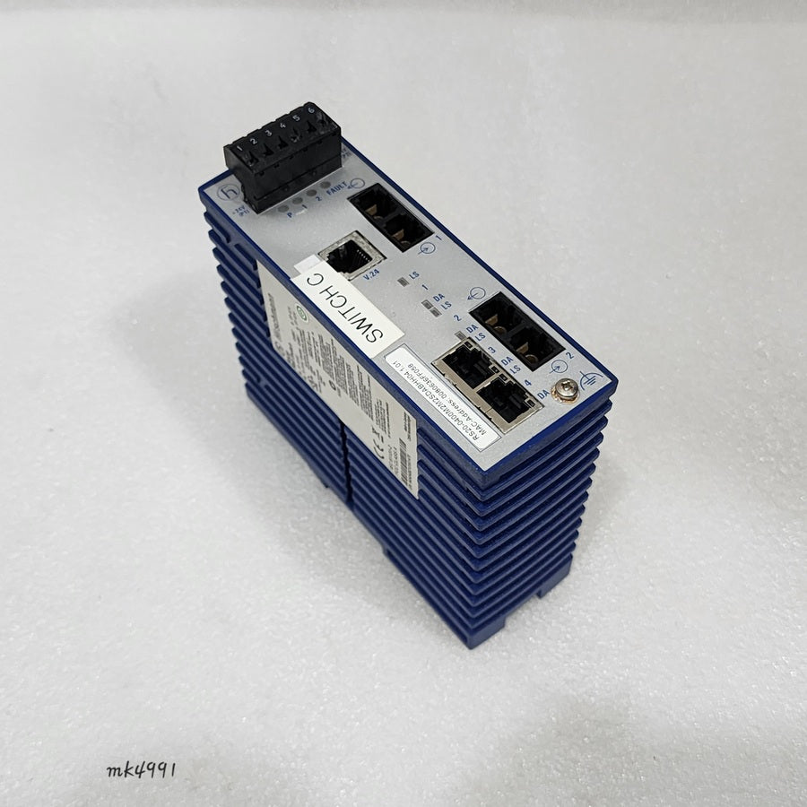 HIRSCHMANN RS20 INDUSTRIAL ETHERNET SWITCH RS20-0400M2M2SDABHH04.1.01