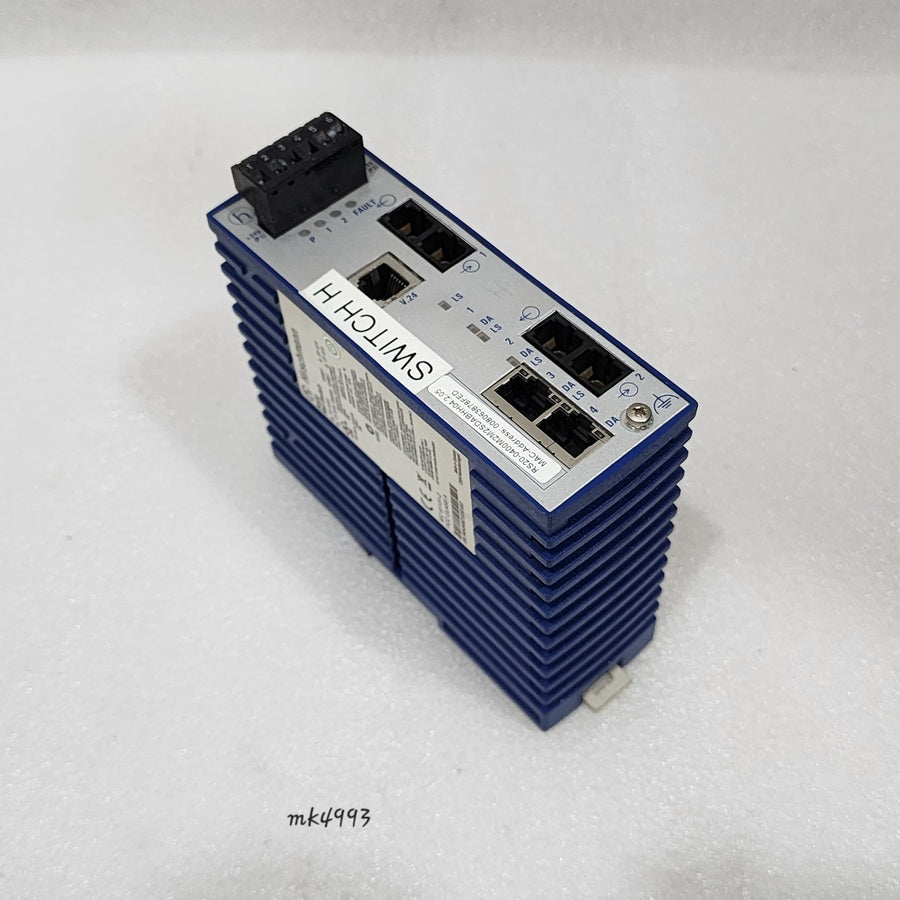 HIRSCHMANN RS20 INDUSTRIAL ETHERNET SWITCH RS20-0400M2M2SDABHH04.2.05