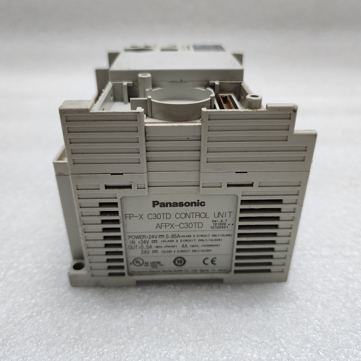 PANASONIC FP-X C30TD CONTROL UNIT AFPX-C30TD 24V AC-DC 0.65A