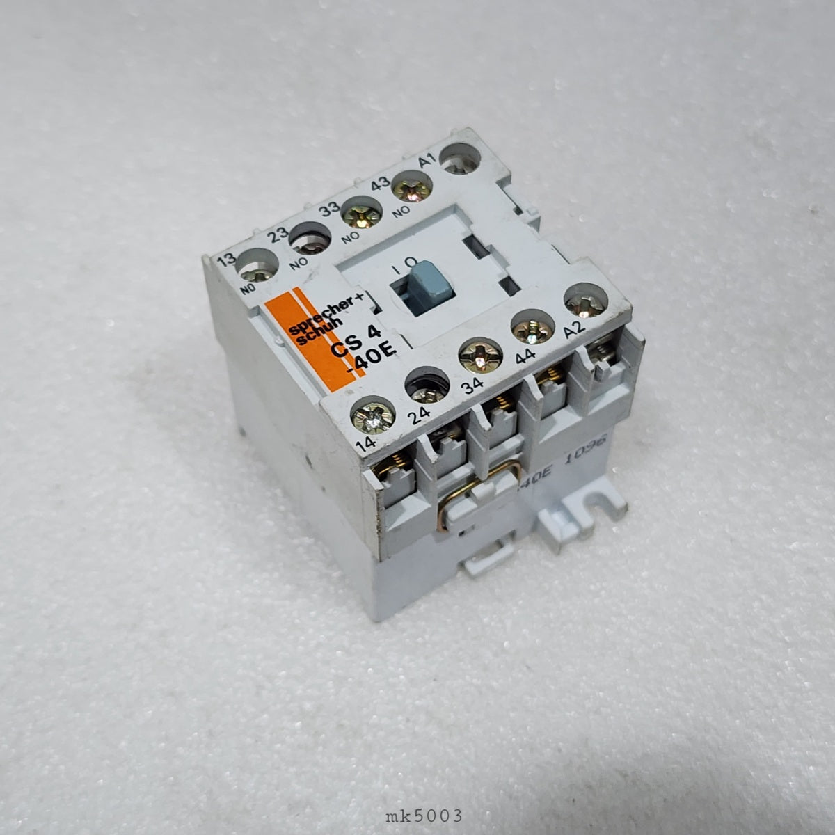 SPRECHER + SCHUH CS4-40E CONTROL RELAY COIL VOLTAGE 220-240V