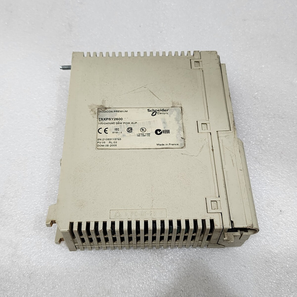 TSXPSY2600 100/240VAC 26W POWER SUPPLY