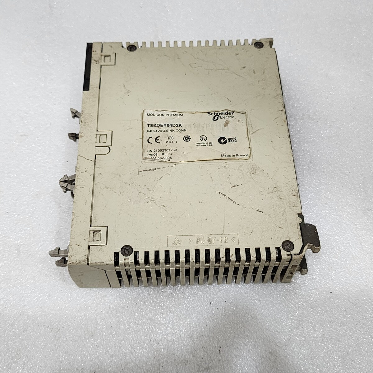 TSXDEY64D2K 64I 24VDC SINK CONN