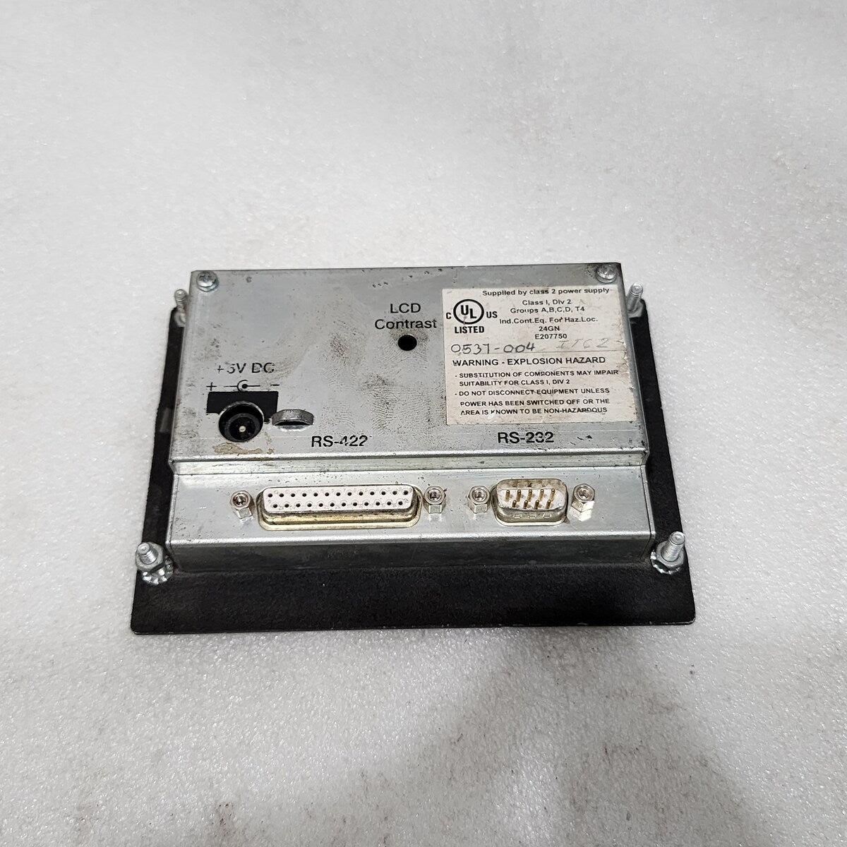 BEIJER E150 OPERATOR PANEL 03250A 5VDC 0537-004