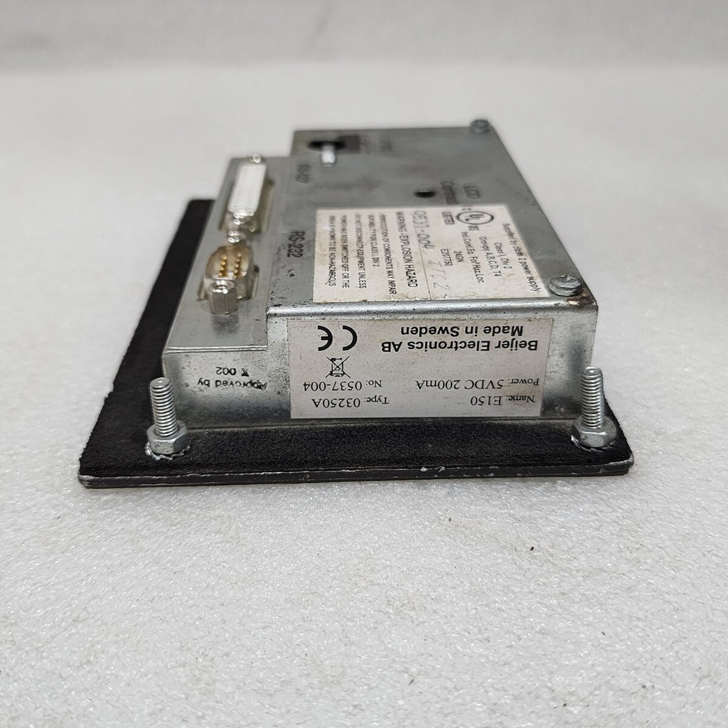 BEIJER E150 OPERATOR PANEL 03250A 5VDC 0537-004
