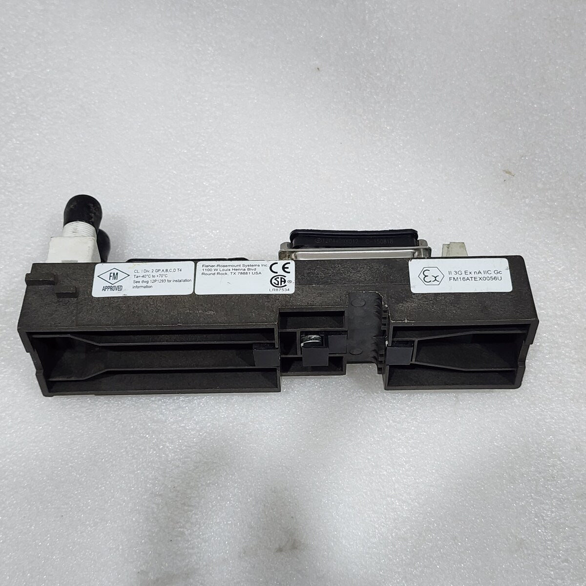 FISCHER DUAL LEFT EXTENDER 12P3368X032  REV H KJ4001X1-NB1 EMERSON ROSEMOUNT