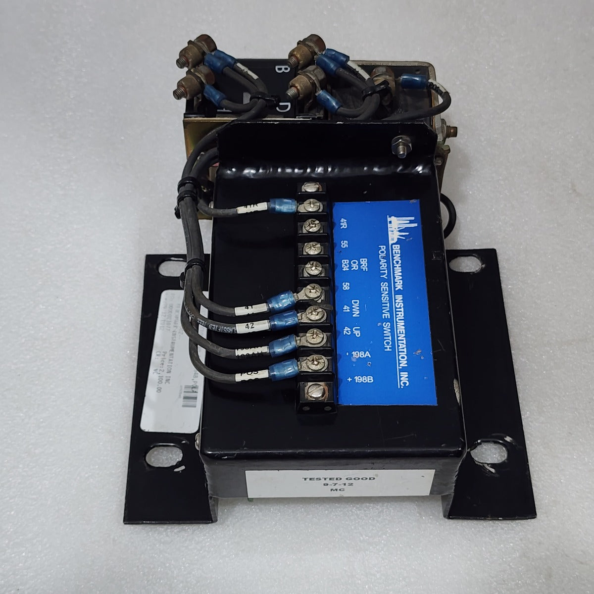 BENCHMARK INSTRUMENTATION INC 409-2648 POLARITY SENSITIVE SWITCH