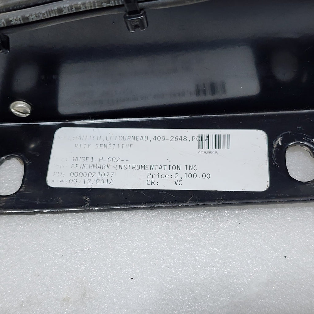 BENCHMARK INSTRUMENTATION INC 409-2648 POLARITY SENSITIVE SWITCH