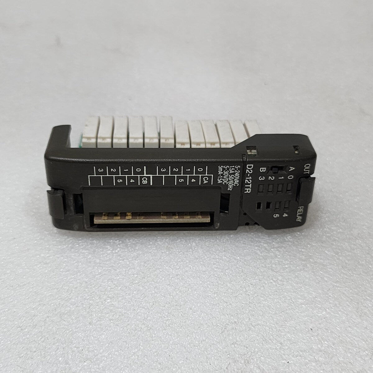 PLC DIRECT D2-12TR RELAY OUTPUT MODULE