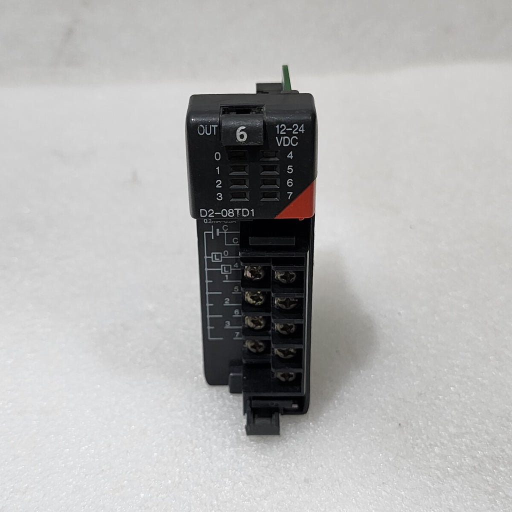AUTOMATION DIRECT D2-08TD1 OUTPUT MODULE