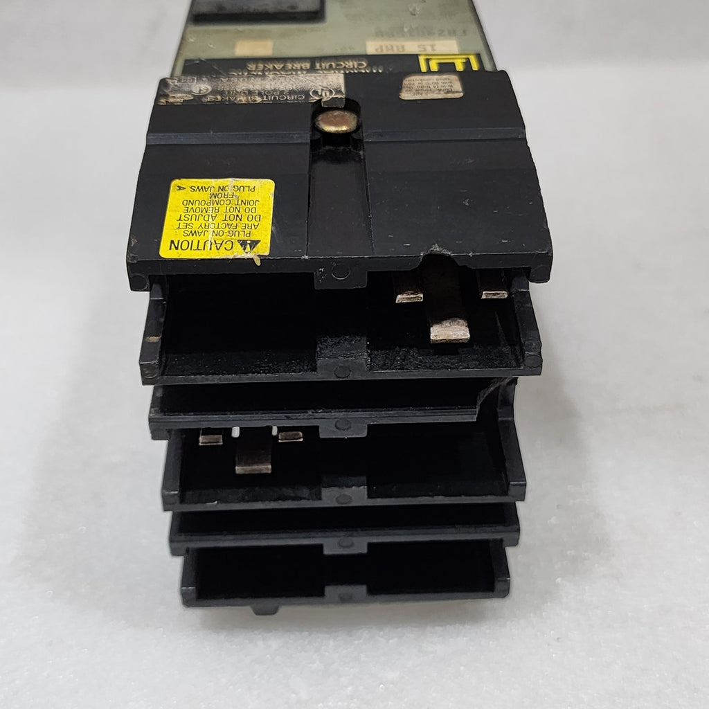 SQUARE D FA24015AB FA/LA MOLDED CASE CIRCUIT BREAKER 15A
