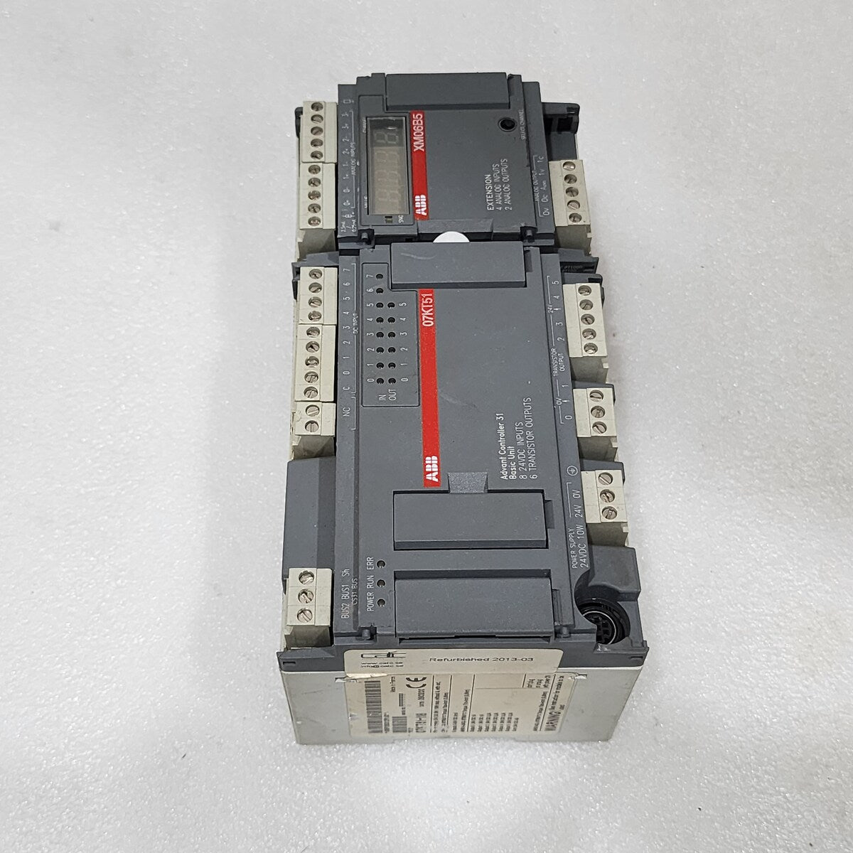 ABB XM06B5 ADVANT OCS 07KT51 ADVANT CONTROLLER 31