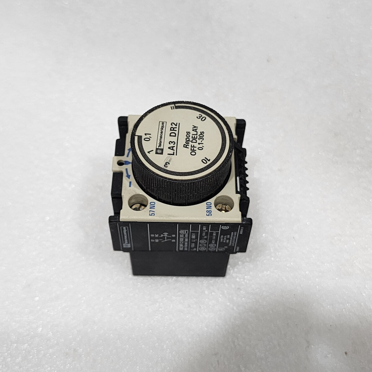 TELEMECANIQUE LA3 DR2 OFF DELAY TIMER RANGE 0.1-30S