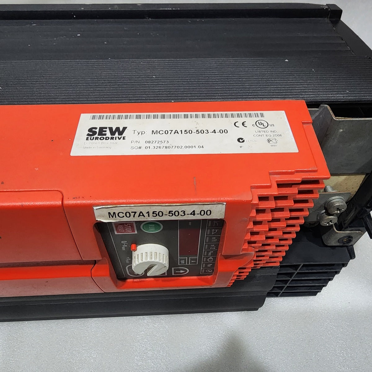 SEW EURODRIVE MOVITRAC MC07A150-503-4-00 FREQUENCY INVERTER 32A 22.2KVA