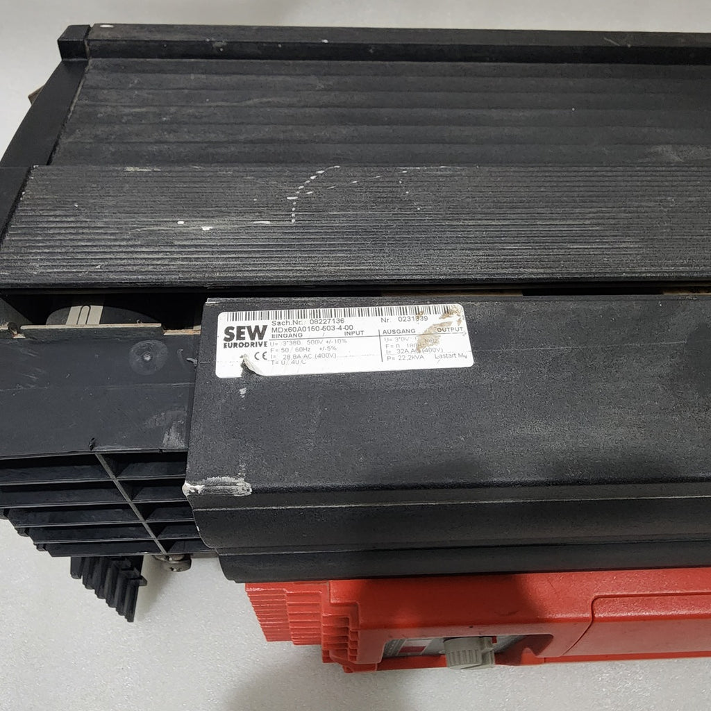 SEW EURODRIVE MOVITRAC MC07A150-503-4-00 FREQUENCY INVERTER 32A 22.2KVA