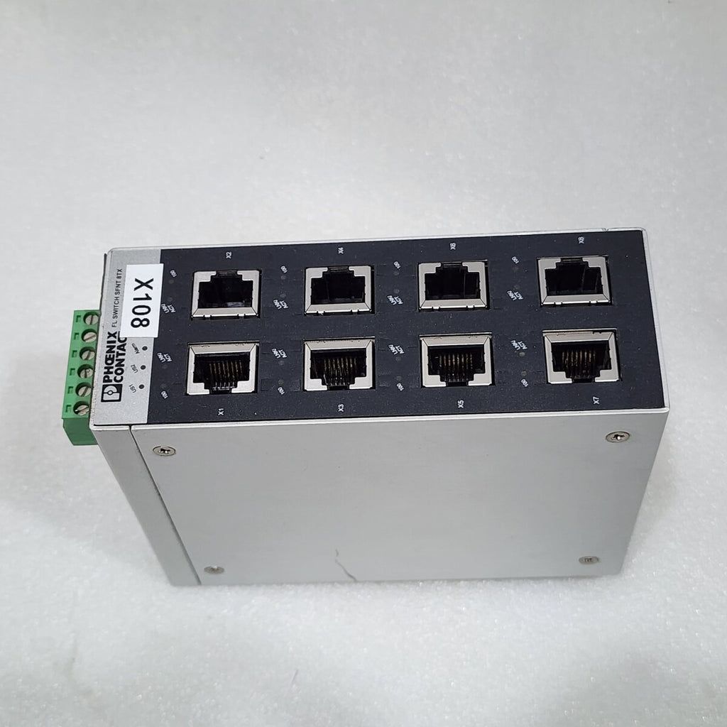 PHOENIX CONTACT FL SWITCH SFNT 8TX INDUSTRIAL ETHERNET SWITCH 2891005