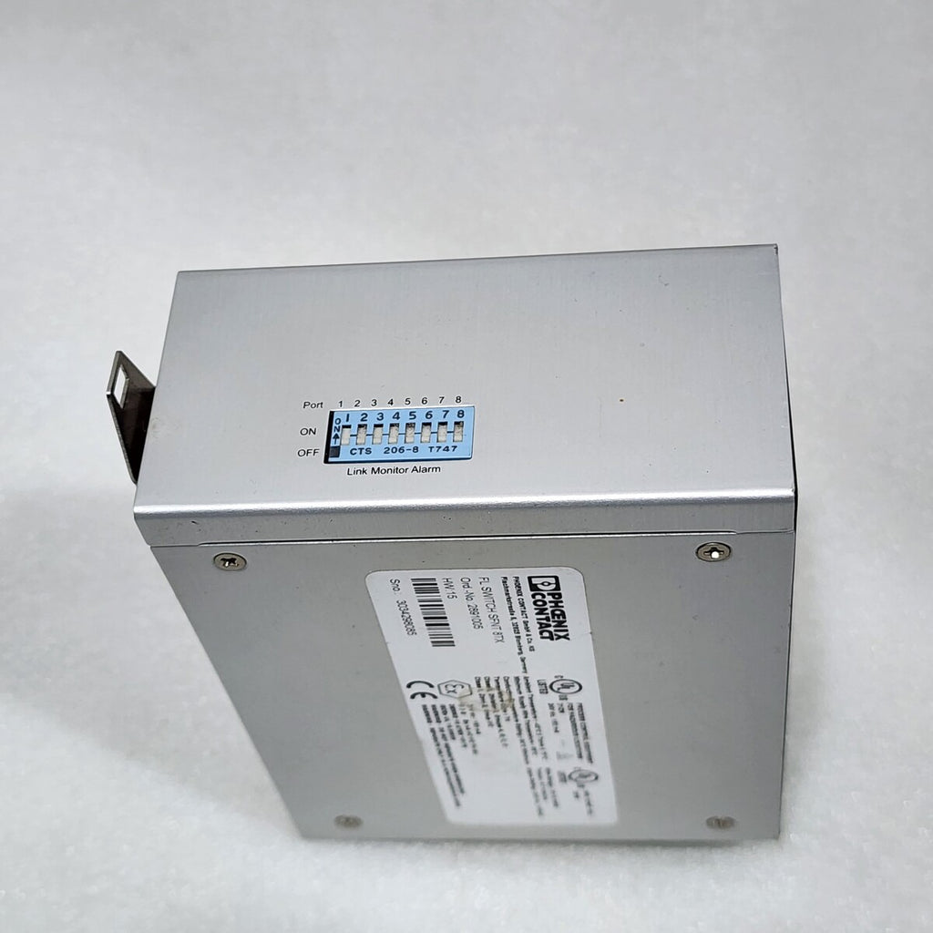 PHOENIX CONTACT FL SWITCH SFNT 8TX INDUSTRIAL ETHERNET SWITCH 2891005