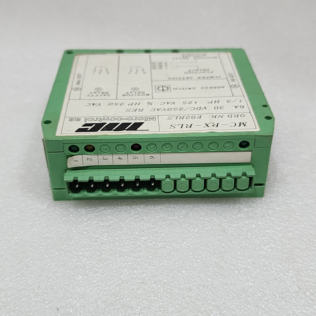 MICRO CONTROL MC-RX-RLS RELAY E02RLS