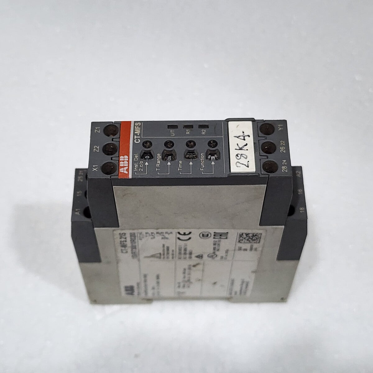 ABB CT-MFS.21S MULTIFUNCTION TIME RELAY 1SVR730010R0200 24-240VAC/DC
