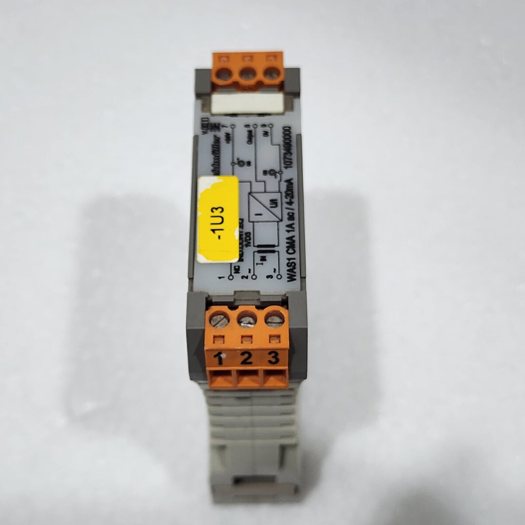 WEIDMULLER WAS1 CMA 1A AC/4-20MA CURRENT MONITORING 1073490000
