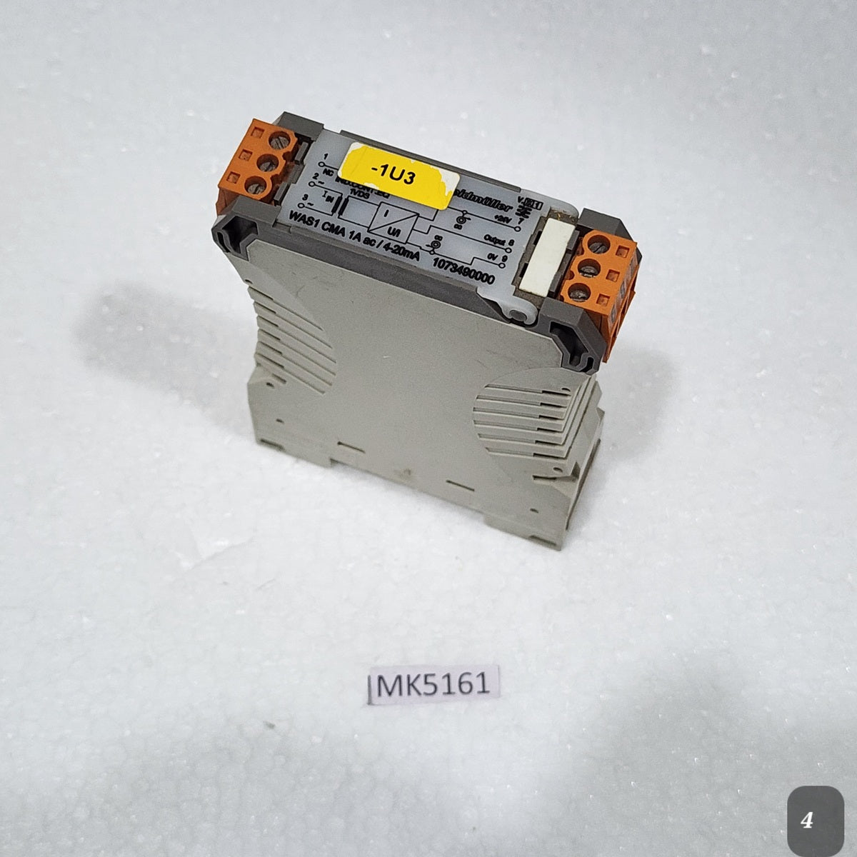 WEIDMULLER WAS1 CMA 1A AC/4-20MA CURRENT MONITORING 1073490000