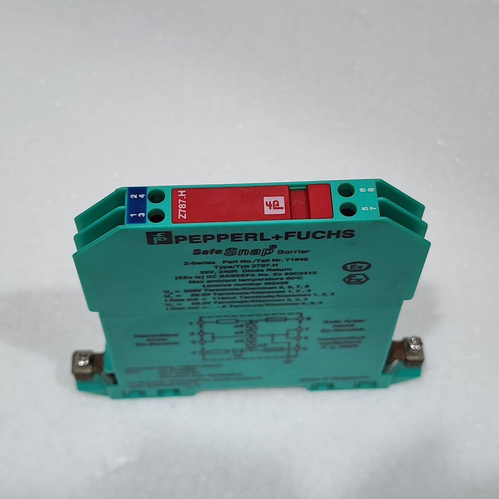 PEPPERL + FUCHS Z787.H SAFE SNAP BARRIER 71940