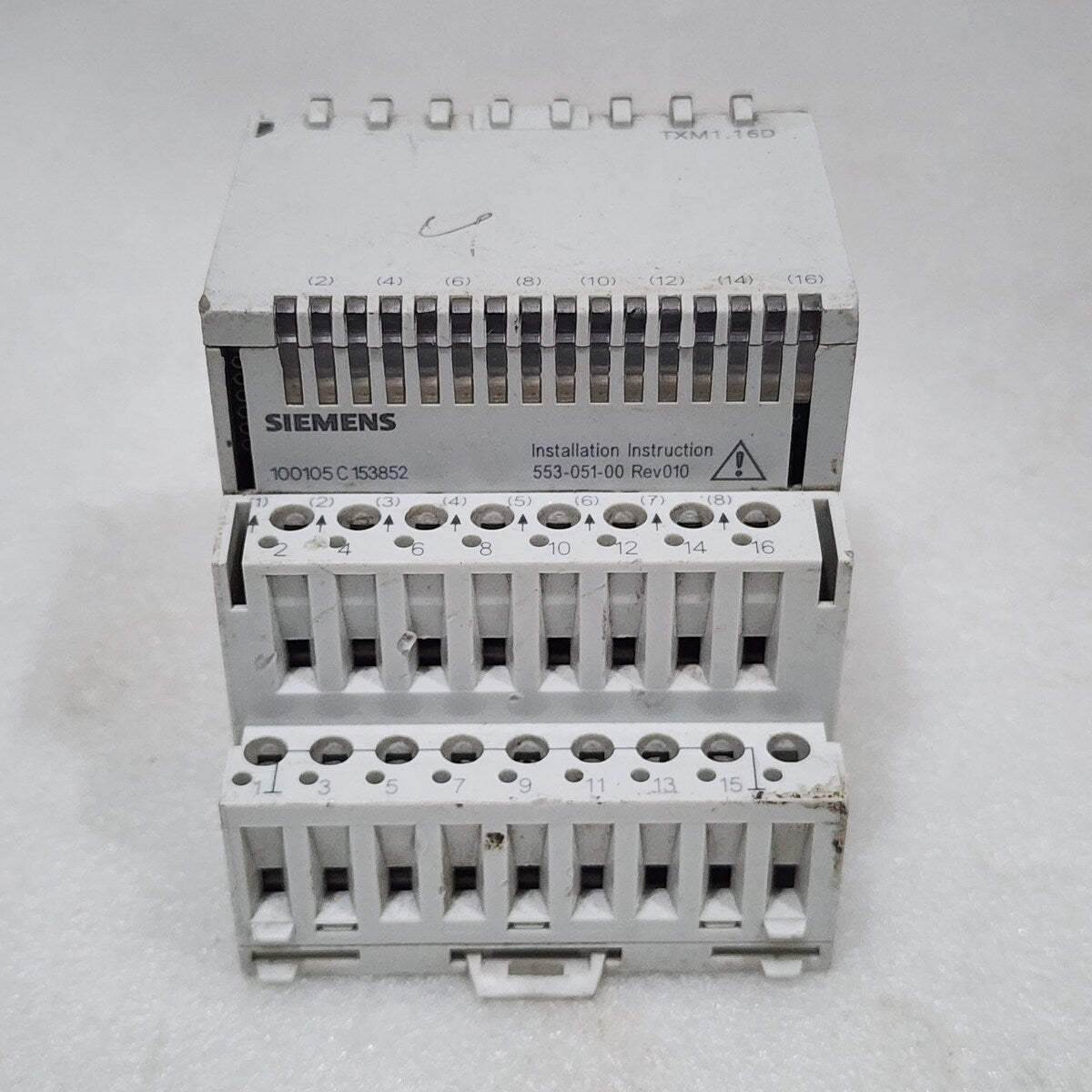 SIEMENS TXM1.16D 16 CH DIGITAL INPUT MODULE