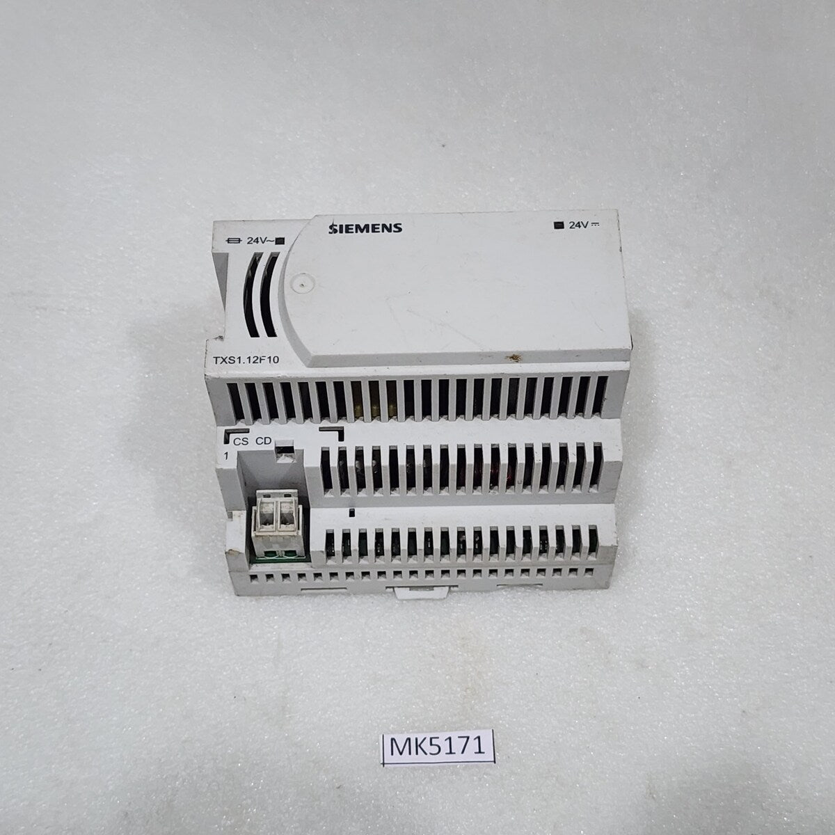 SIEMENS TXS1.12F10 POWER SUPPLY MODULE 24V AC/DC