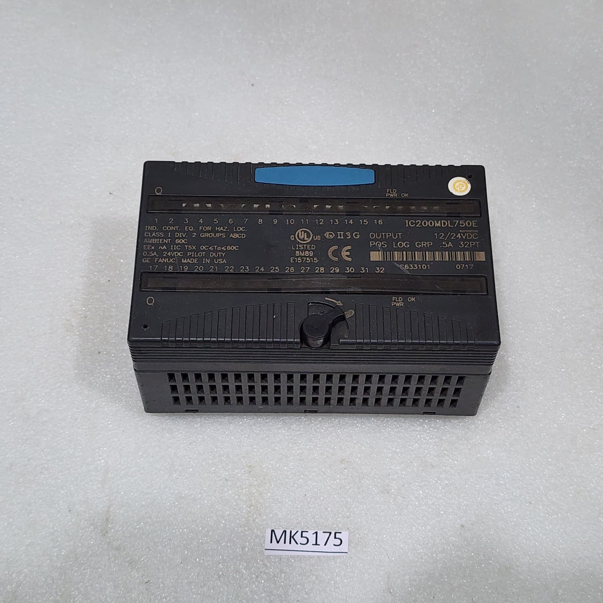 GE FANUC IC200MDL750E OUTPUT MODULE