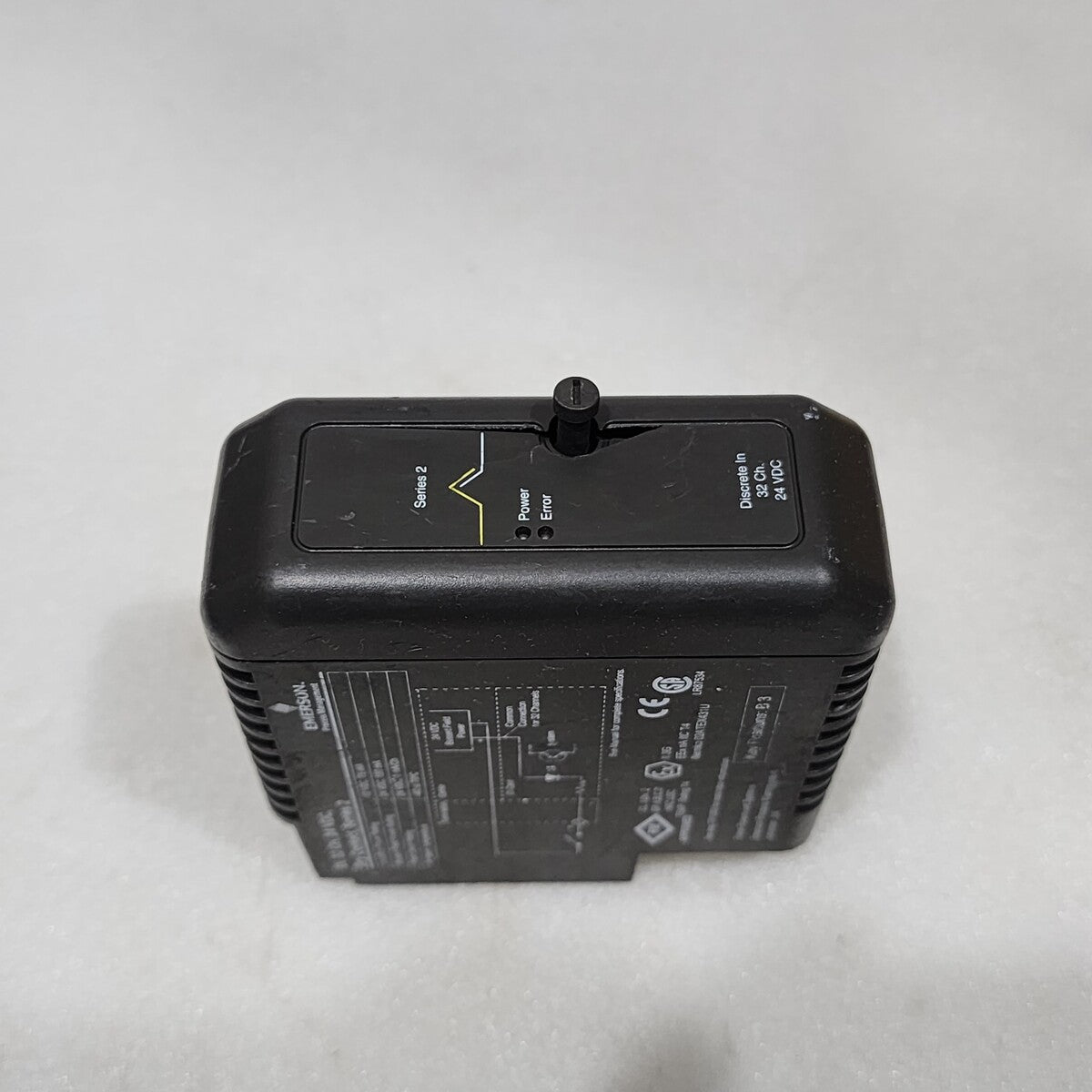 EMERSON KJ3203X1-BA1 32 CH DISCRETE INPUT MODULE 24VDC PMS001279