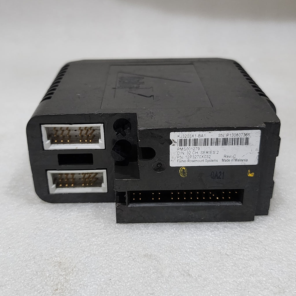 EMERSON KJ3203X1-BA1 32 CH DISCRETE INPUT MODULE 24VDC PMS001279