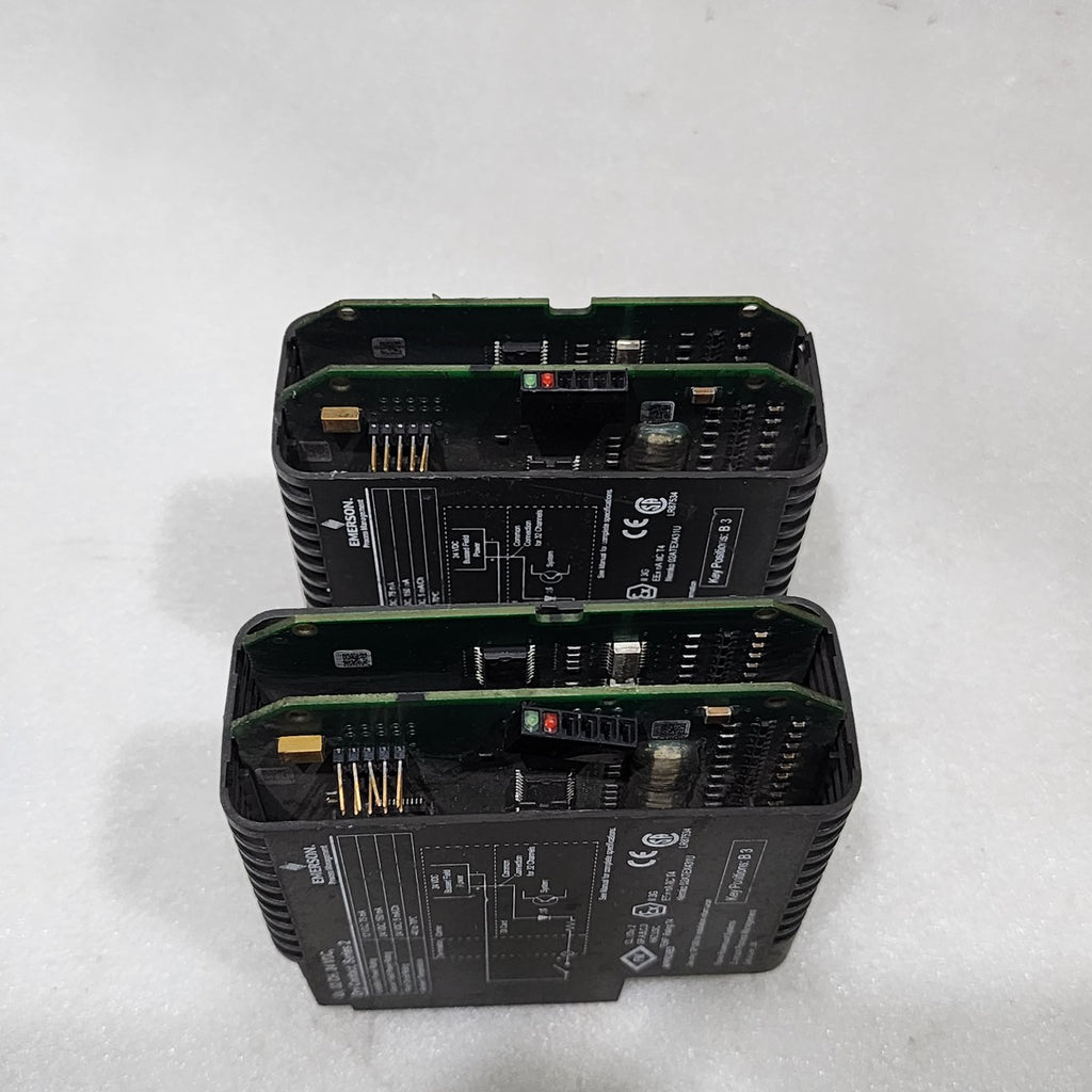 EMERSON KJ3203X1-BA1 32-CH DIGITAL INPUT MODULE PMS000989 WITHOUT FRONT COVER