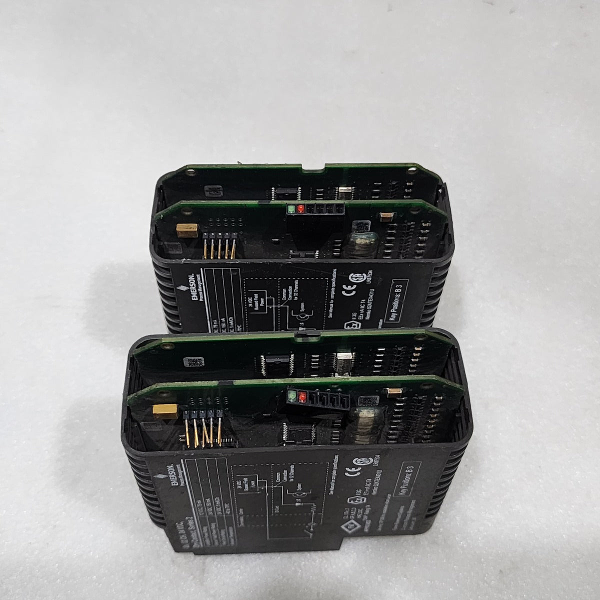 EMERSON KJ3203X1-BA1 32-CH DIGITAL INPUT MODULE PMS000989 WITHOUT FRONT COVER