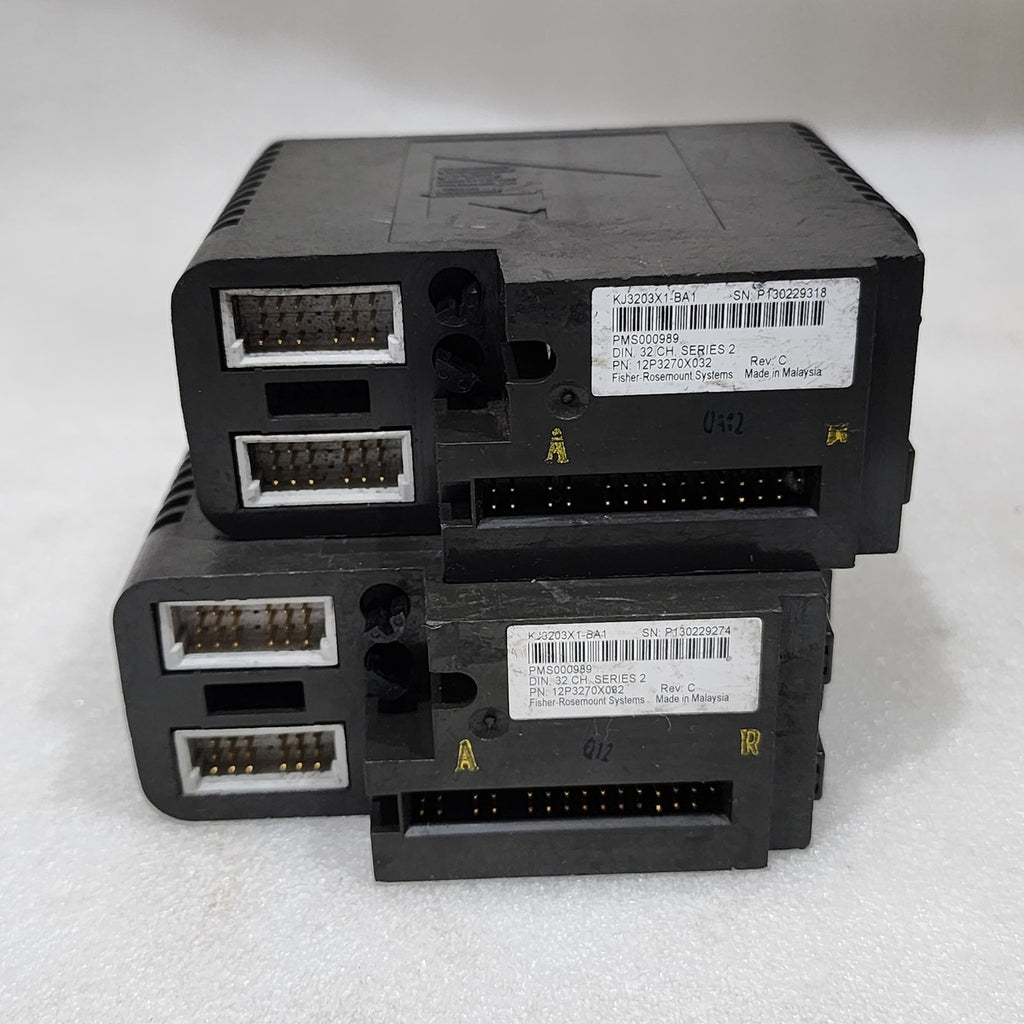 EMERSON KJ3203X1-BA1 32-CH DIGITAL INPUT MODULE PMS000989 WITHOUT FRONT COVER