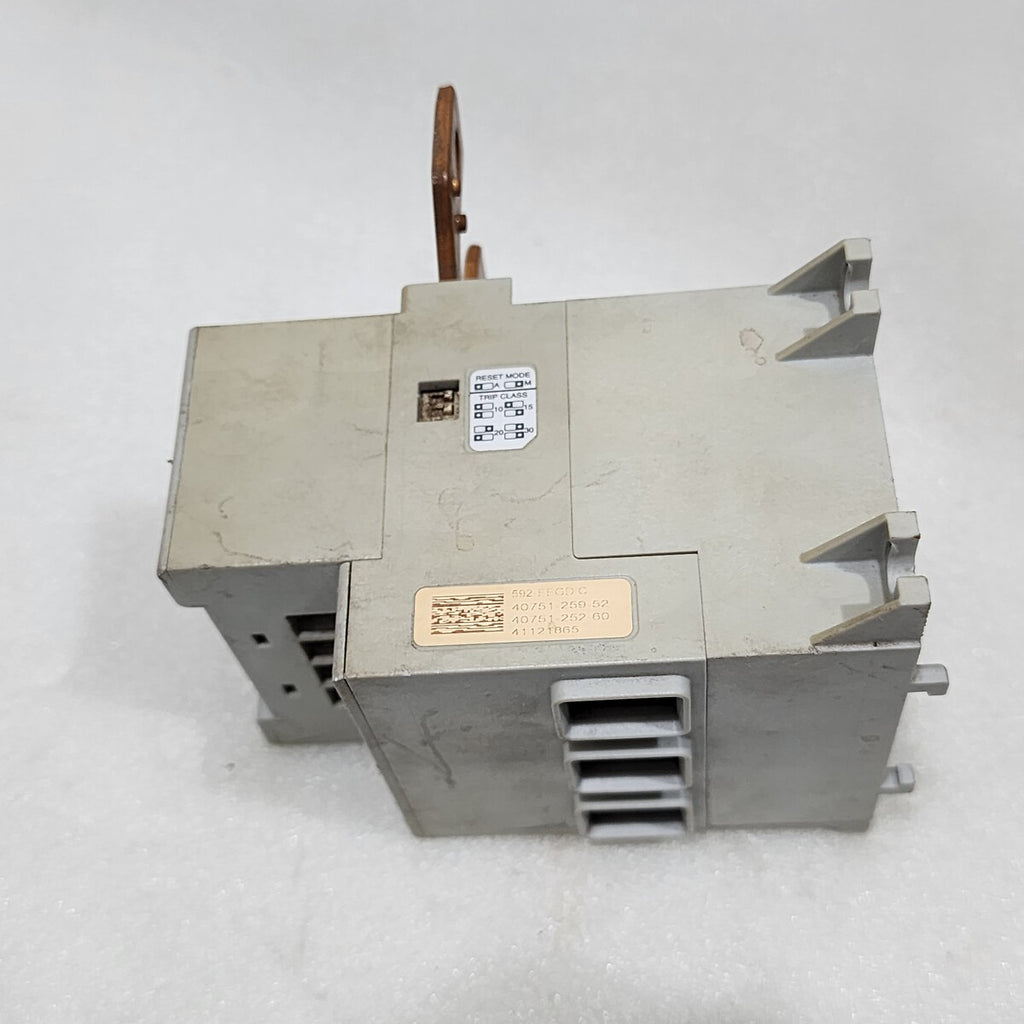 ALLEN BRADLEY E1 PLUS CAT 592-EEGD SER B OVERLOAD RELAY 18-90A