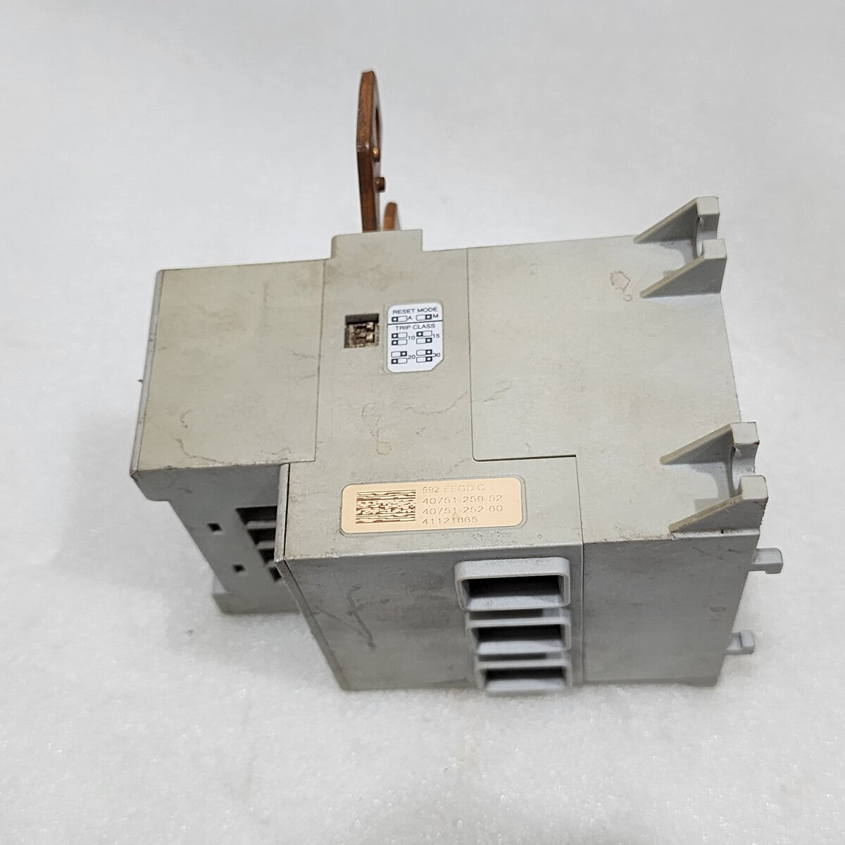 ALLEN BRADLEY E1 PLUS CAT 592-EEGD SER B OVERLOAD RELAY 18-90A
