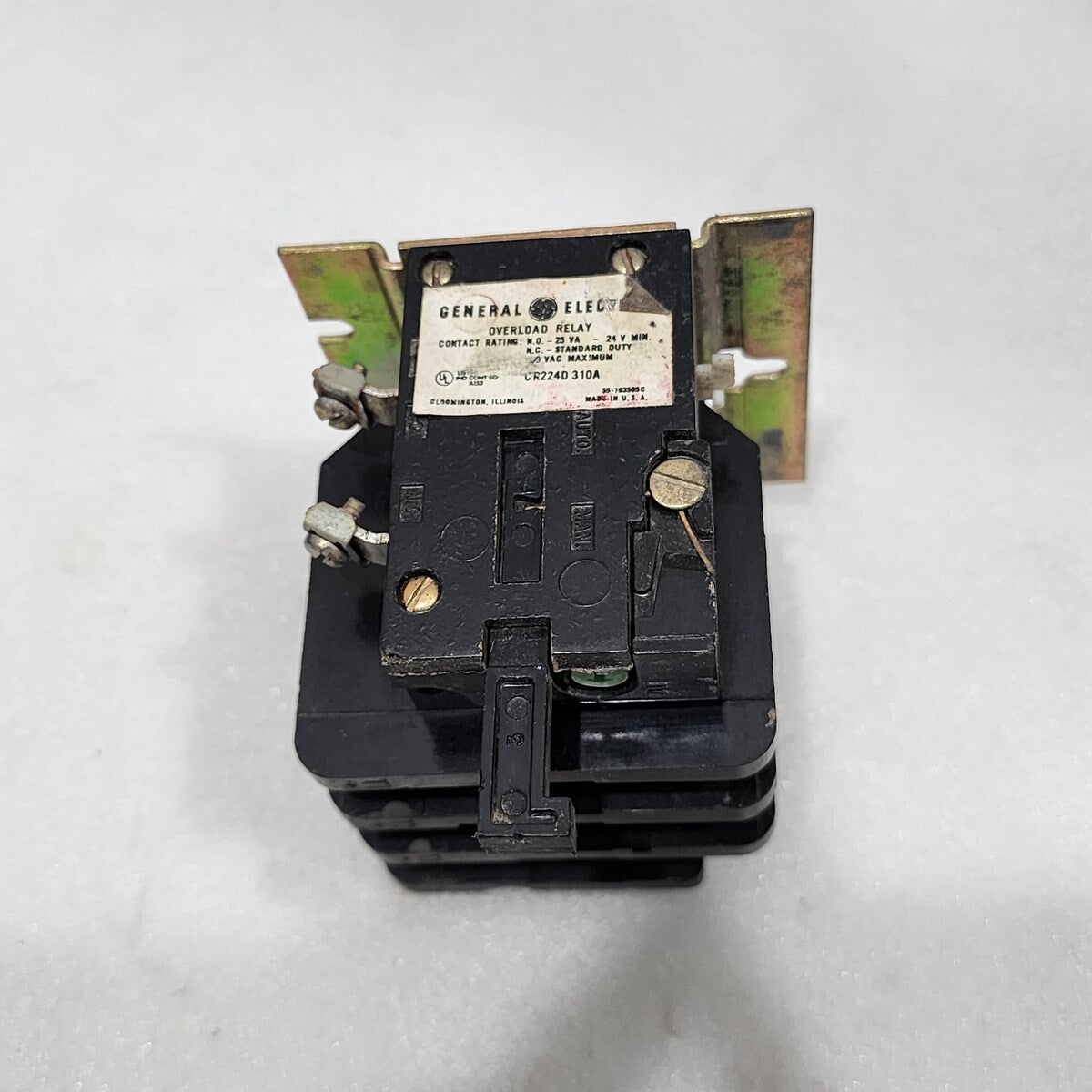 GENERAL ELECTRIC CR224D 310A OVERLOAD RELAY 90-110A