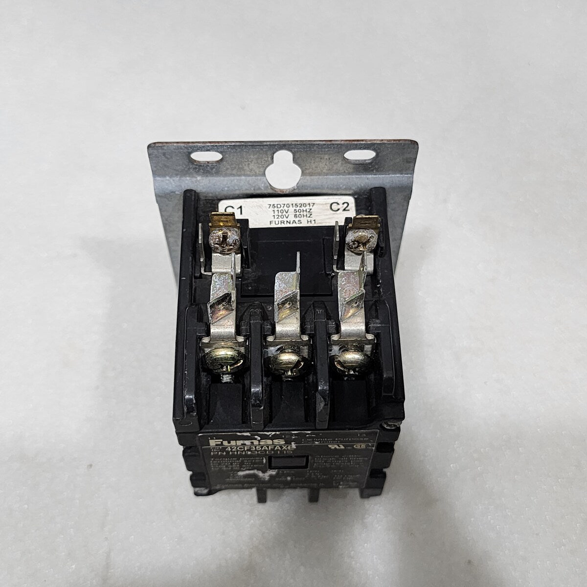FURNAS 42CF35AFAXE GENERAL PURPOSE CONTACTOR HN53CD 115 COIL VOLTAGE 110-120V