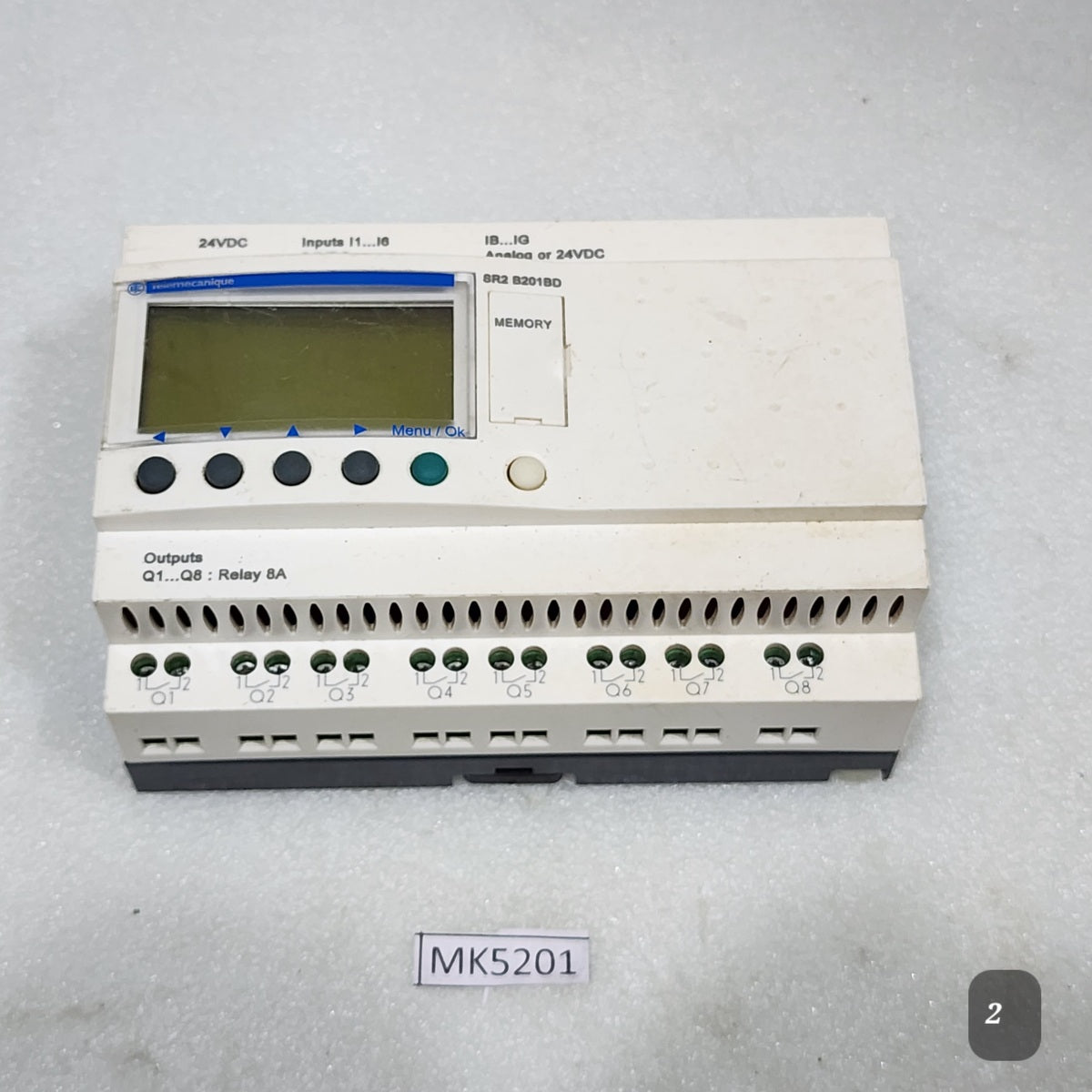 SR2 B201BD COMPACT SMART RELAY ZELIO LOGIC