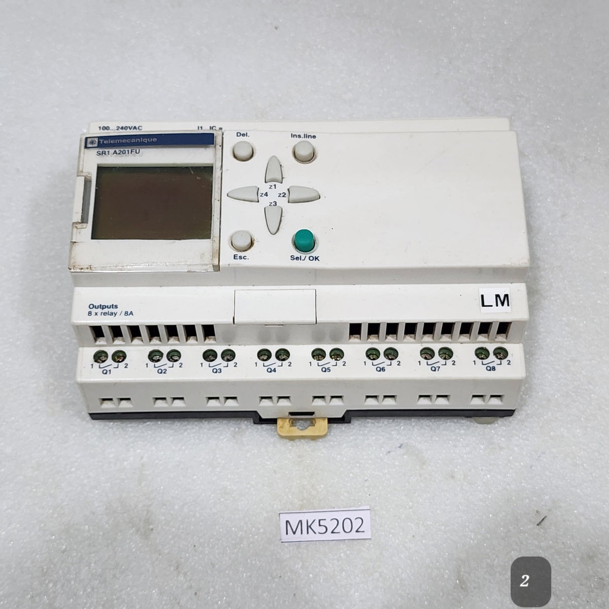 SR1 A201FU SMART RELAY PROGRAMMABLE MODULE 100-240VAC