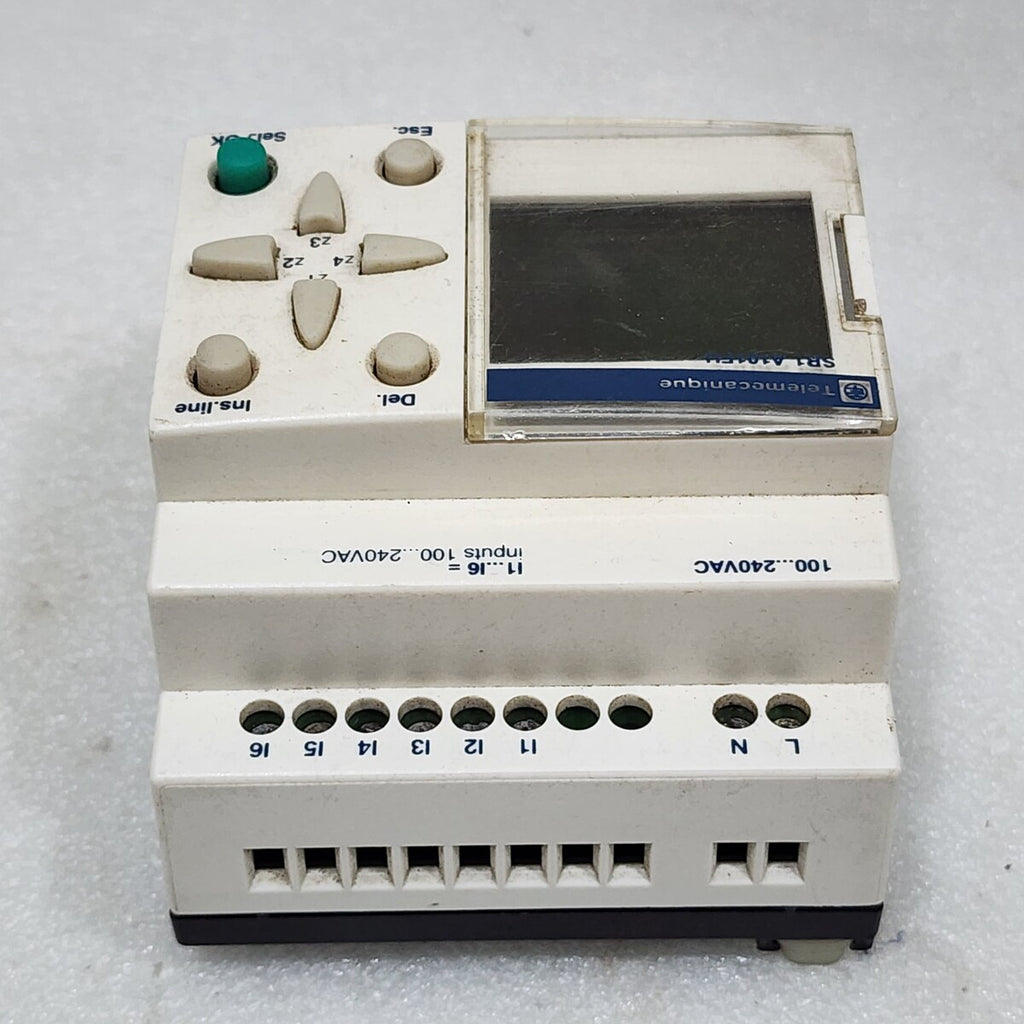 SR1 A101FU SMART RELAY PROTECTION MODULE 100-240VAC DISPLAY BRIGHTNESS IS LOW