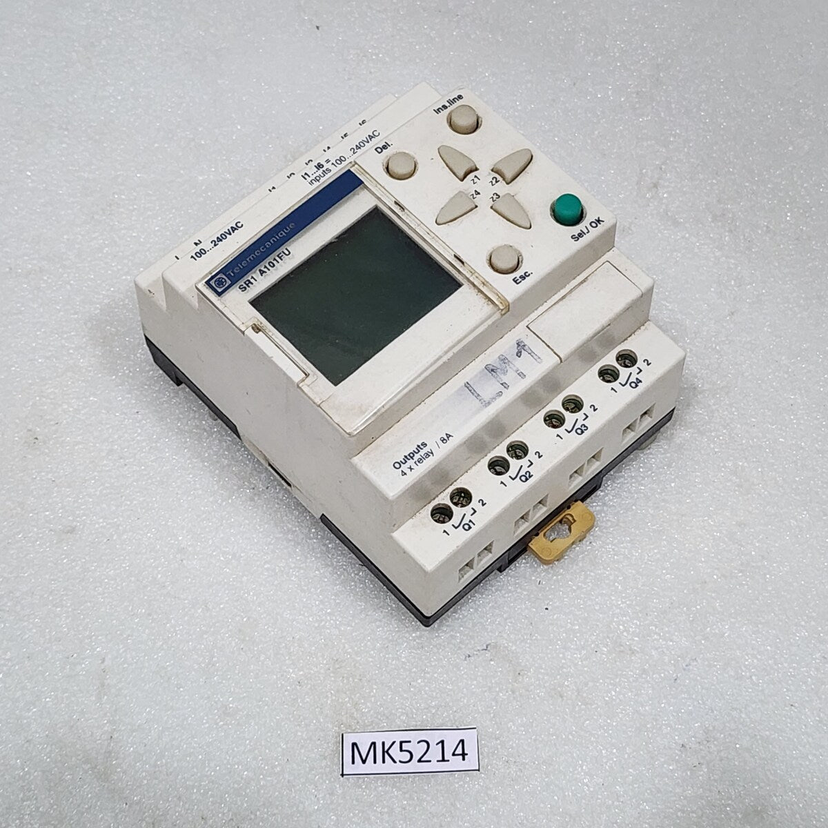 SR1 A101FU SMART RELAY PROTECTION MODULE 100-240VAC DISPLAY BRIGHTNESS IS LOW