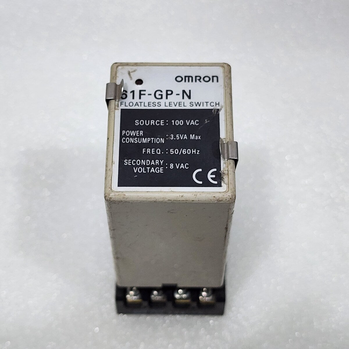 OMRON 61F-GP-N FLOTLESS LEVEL SWITCH 100VAC