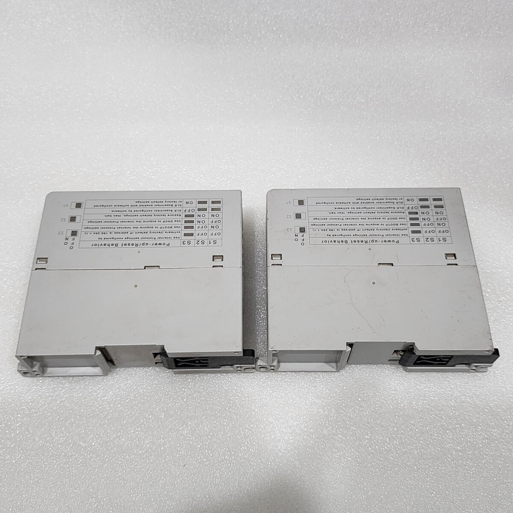 2 X ALLEN BRADLEY CAT 1783-ETAP SWITCH 23911 FOR PARTS NOT WORKING LOT OF 2 PC