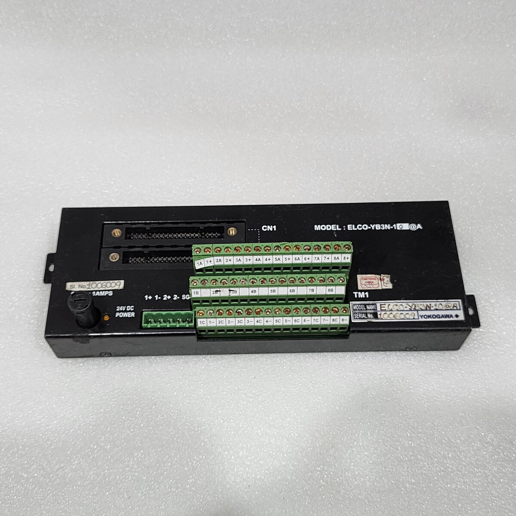 YOKOGAWA ELCO-YB3N-10@A TERMINAL BOARD 24VDC