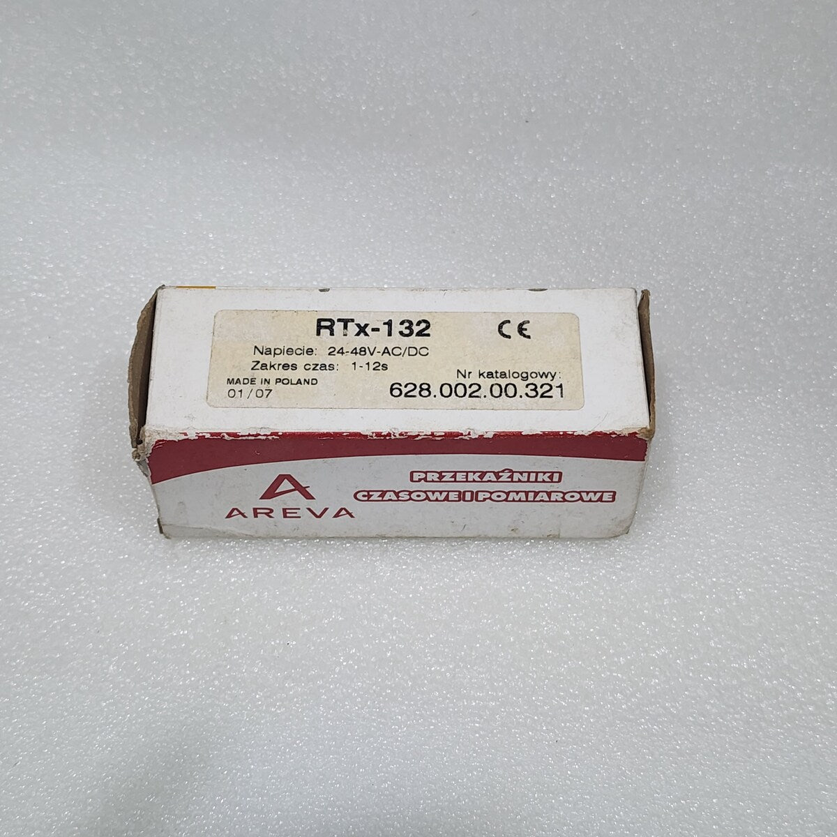AREVA RTX-132 TIME RELAY 24-48VAC/DC