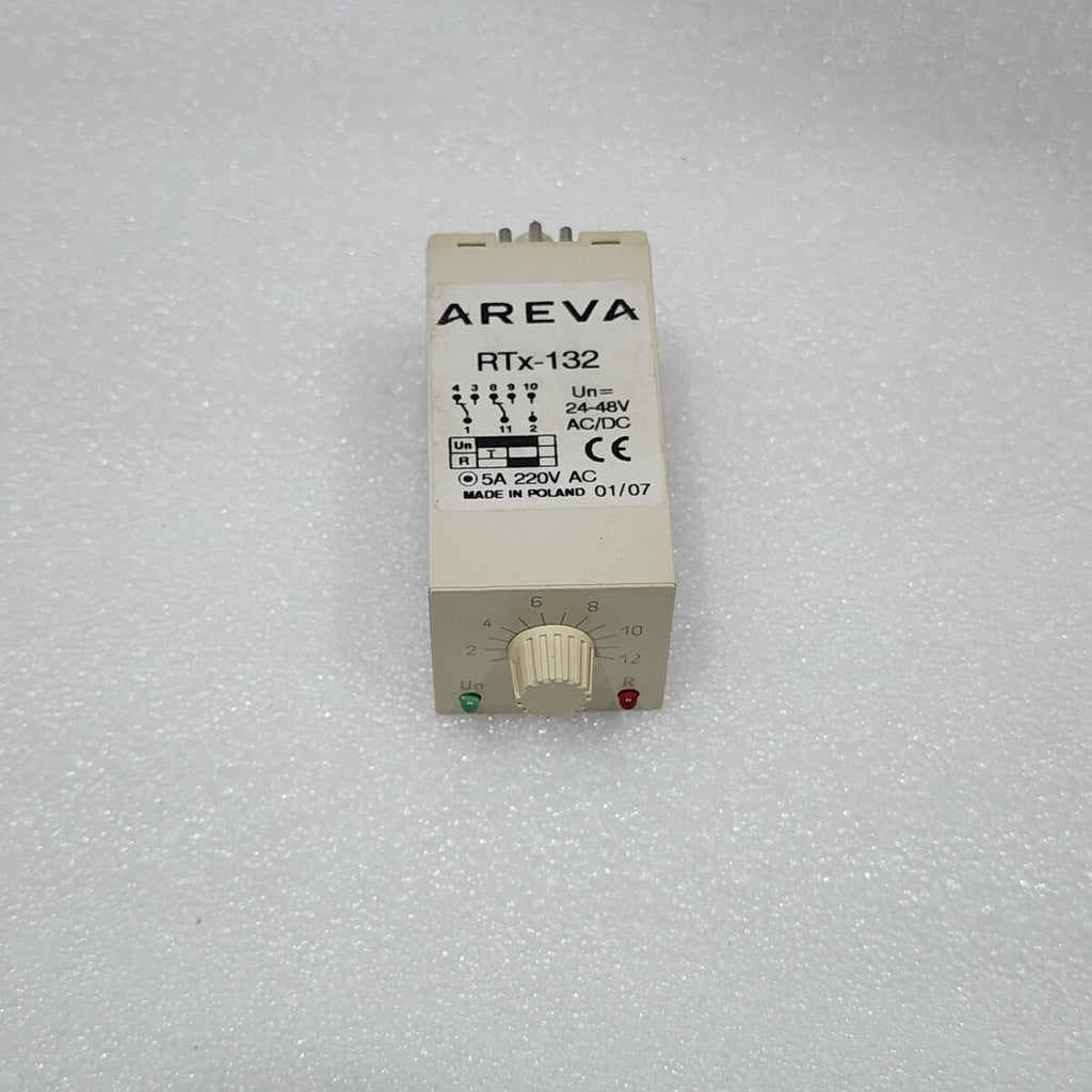 AREVA RTX-132 TIME RELAY 24-48VAC/DC