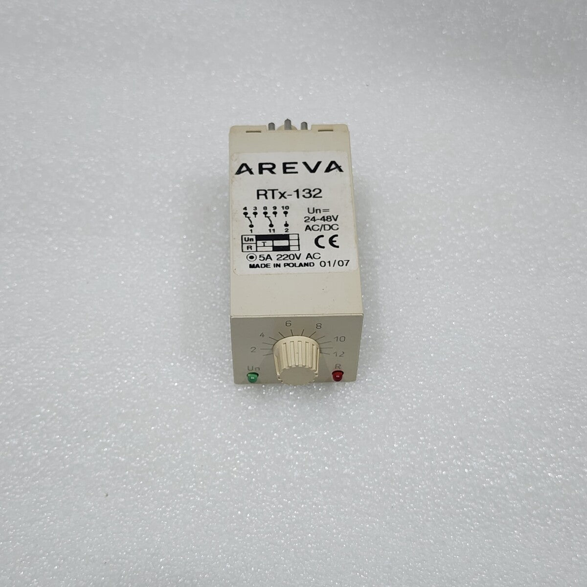 AREVA RTX-132 TIME RELAY 24-48VAC/DC