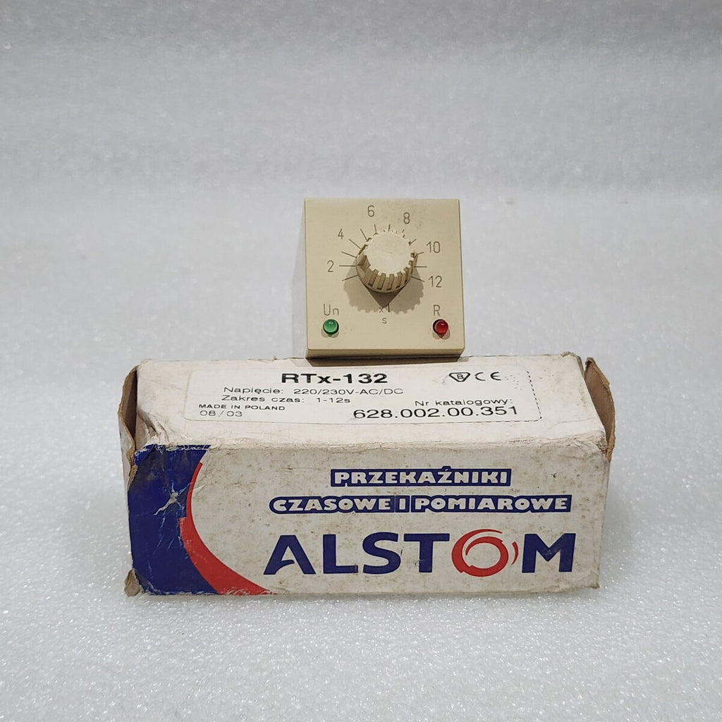ALSTOM RTX-132 TIME RELAY 220-230V AC/DC