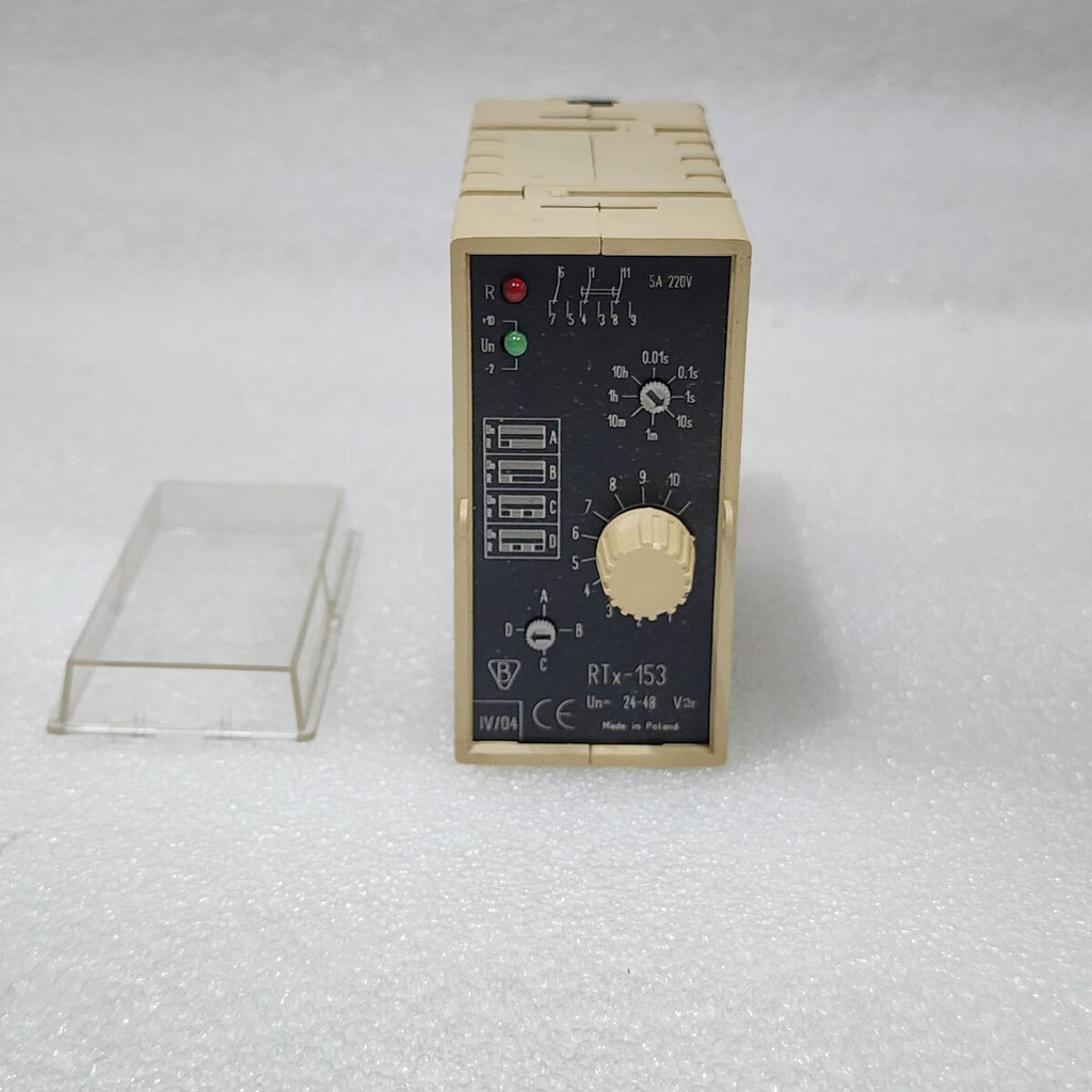 ALSTOM RTX-153 TIME RELAY 24-48V AC/DC
