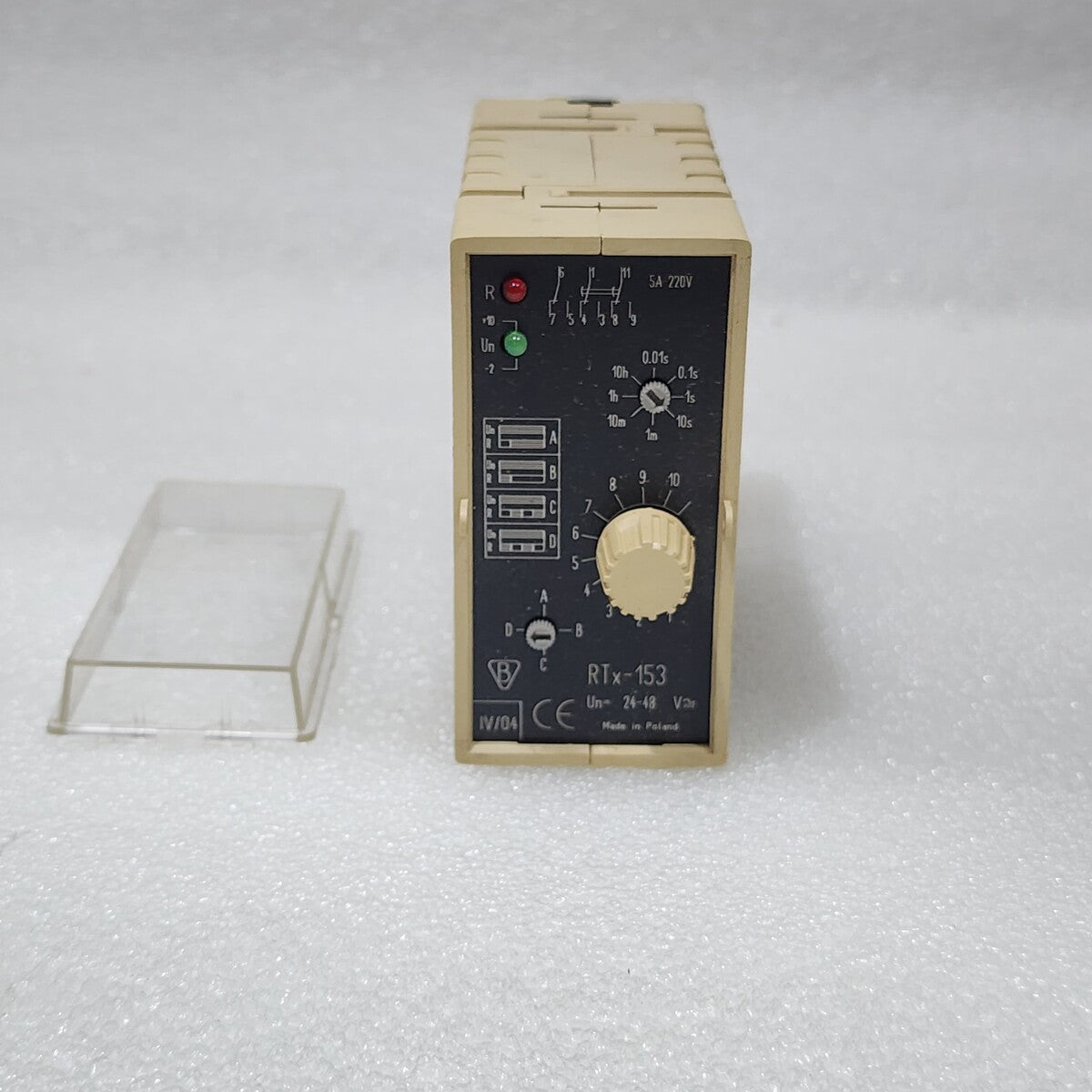 ALSTOM RTX-153 TIME RELAY 24-48V AC/DC